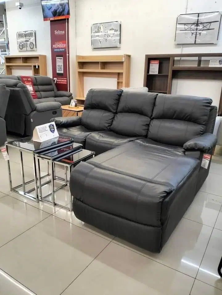 HARGA SPESIAL SOFA L RECLINER SELMA