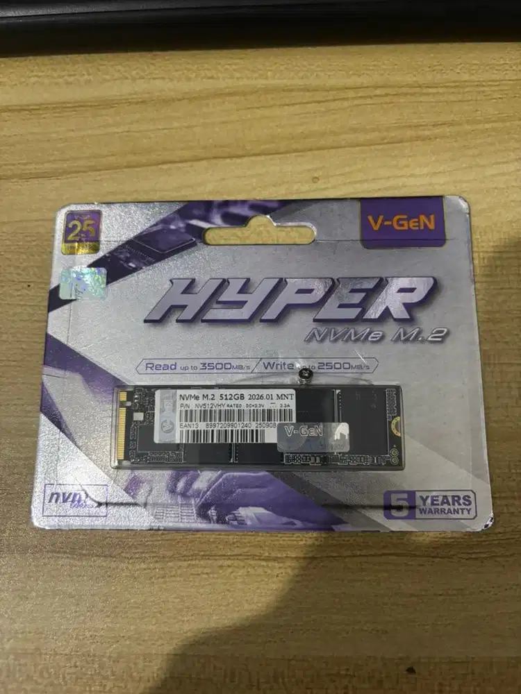 SSD V-Gen Hyper NVME m.2 512Gb