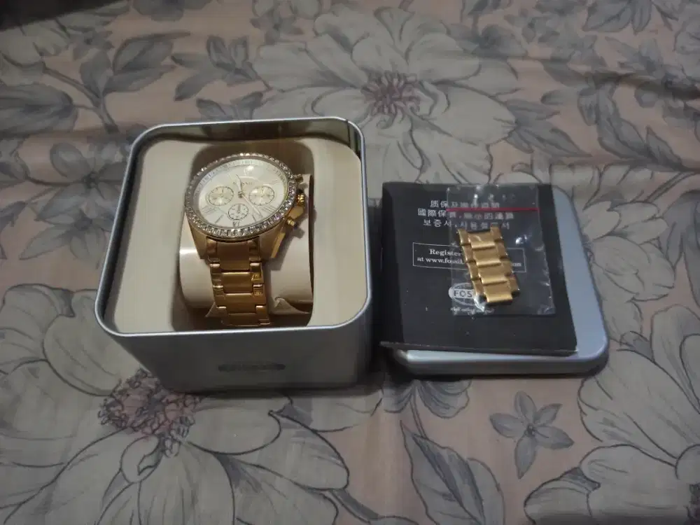 Jam Fossil Modern Courier BQ 1775 — Kondisi Mati