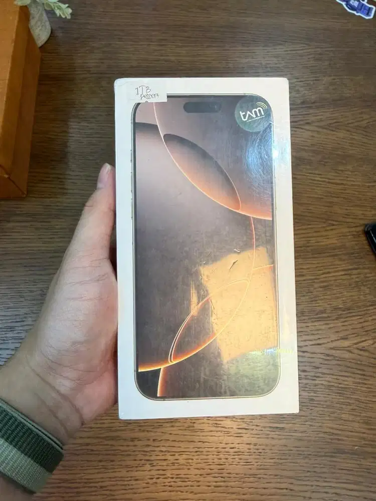 iphone 16 promax 1 tera new desert titanium