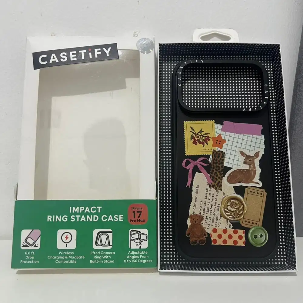 Casetify Impact Ring Stand Case Iphone 17 Pro Max Playworks Preloved
