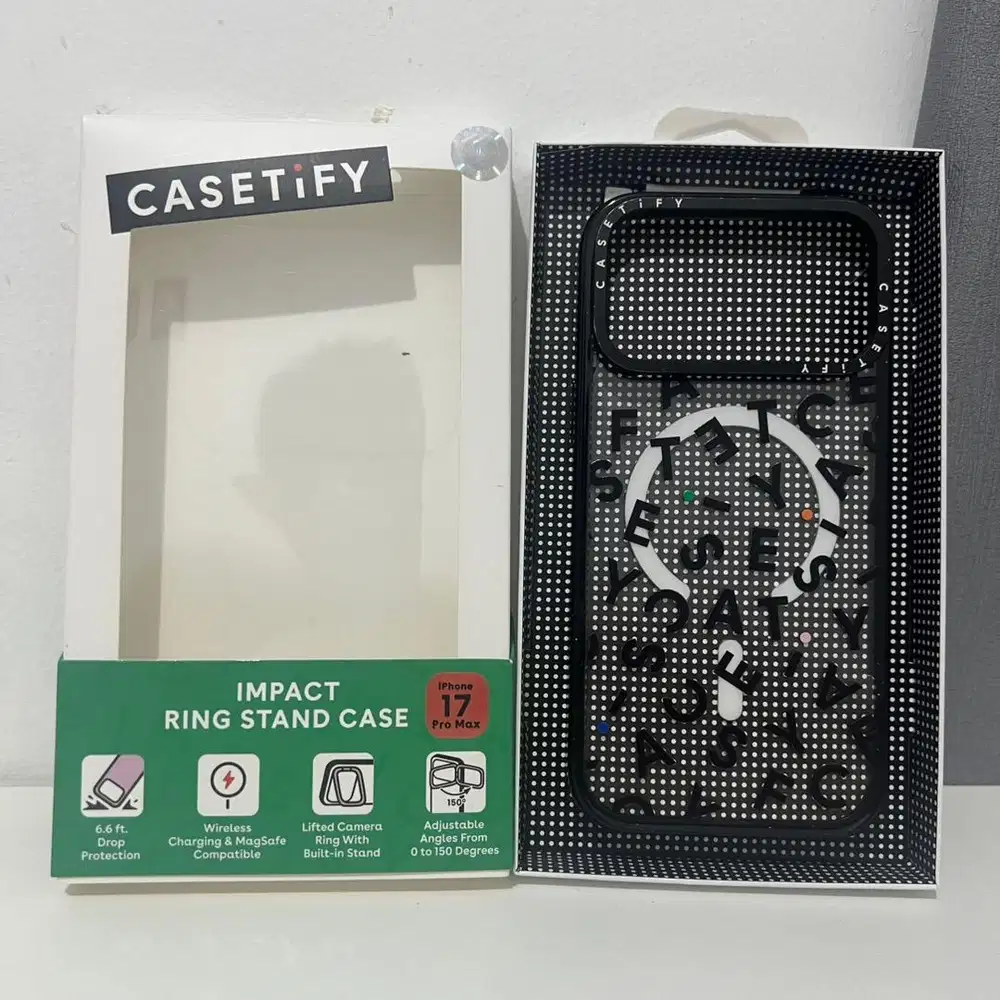Casetify Impact Ring Stand Case Iphone 17 Pro Max Playworks Preloved