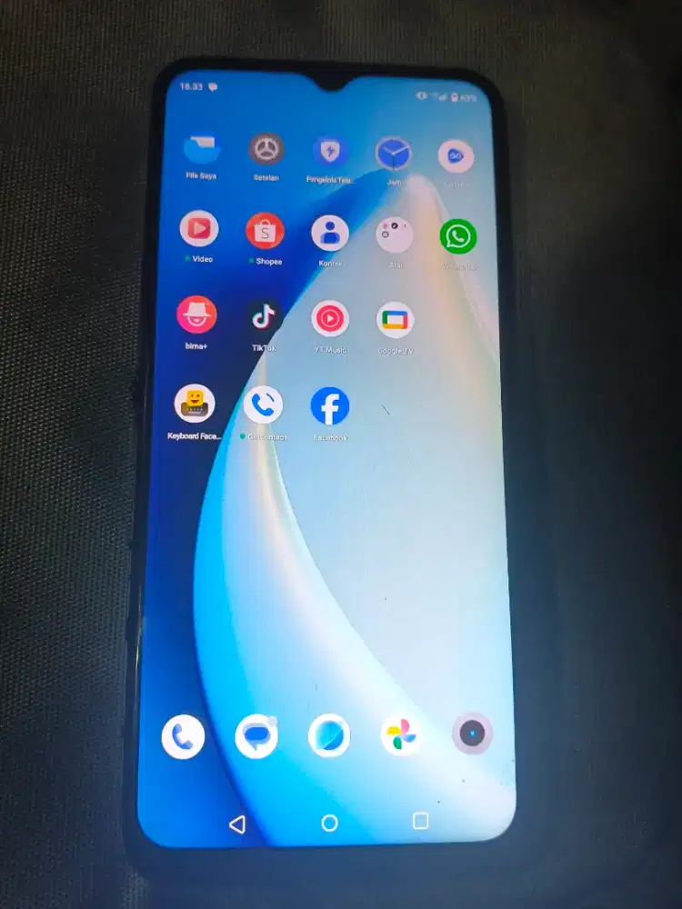 JUAL REALME NARZO 50 A PRIME RAM 4+4 GB ROM 64 GB HP DAN CHARGER