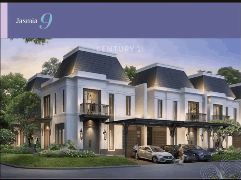 Cluster Jasmia SCG Rumah Deluxe 2 Lantai Elegan
