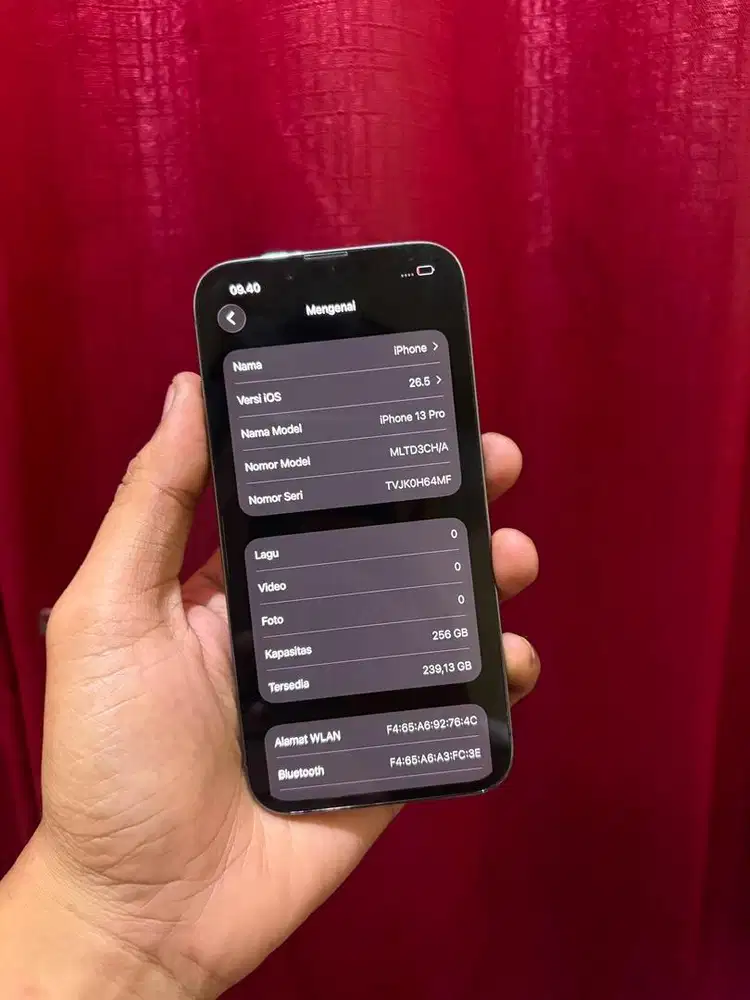 Iphone 13 pro 256