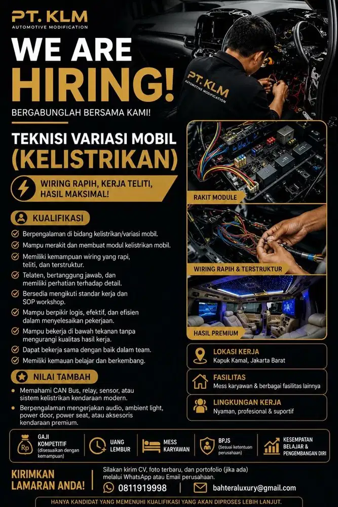 TEKNISI VARIASI MOBIL (KELISTRIKAN)