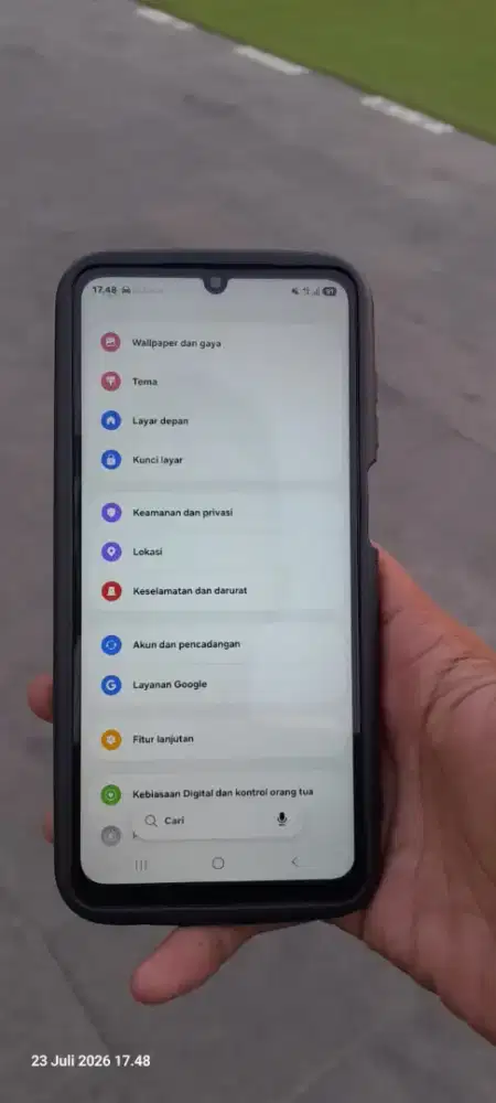 Samsung A07 Baru 2 minggu