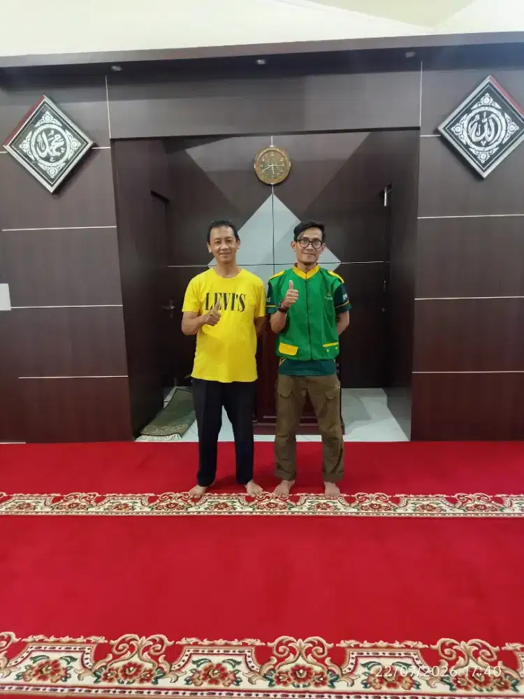 Karpet masjid lokal majesty