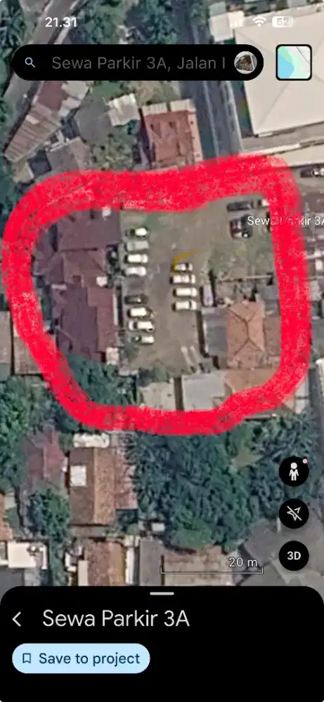 Dijual Tanah Kavling 1502 M2 ,di Cilandak Jaksel.
