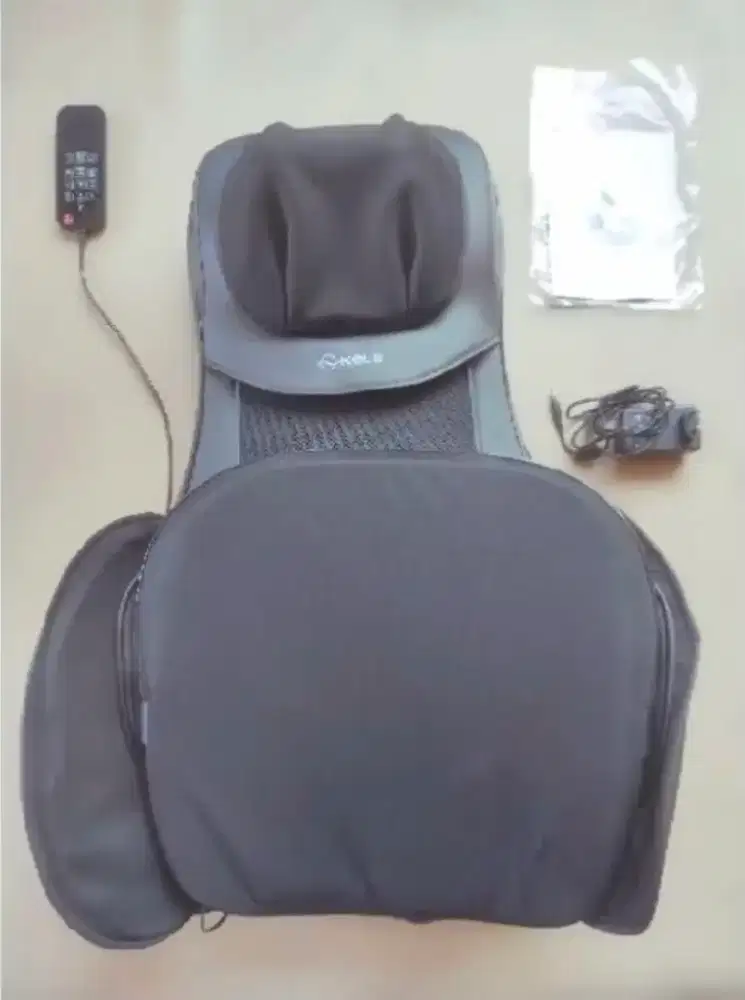 Kursi pijat KELS massage cushion alas kursi pijat kondisi mulus