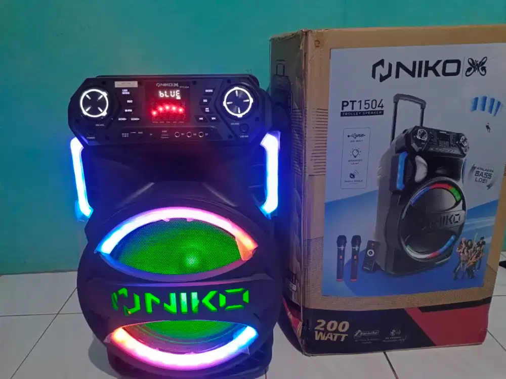 Speaker Niko kondisi bagus mulus