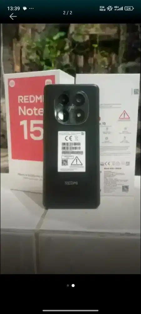 Xiamoi Redmi Note 15 8+8/256GB (BLACK)