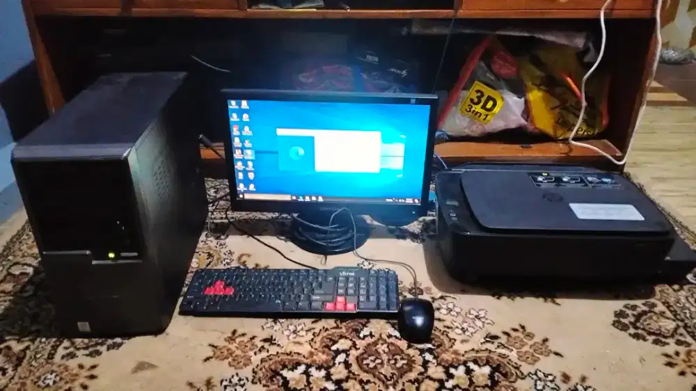 Jual PC komputer + printer
