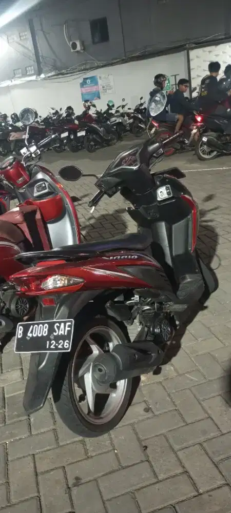 Vario 110 LED thn 2016 merah terang mulus