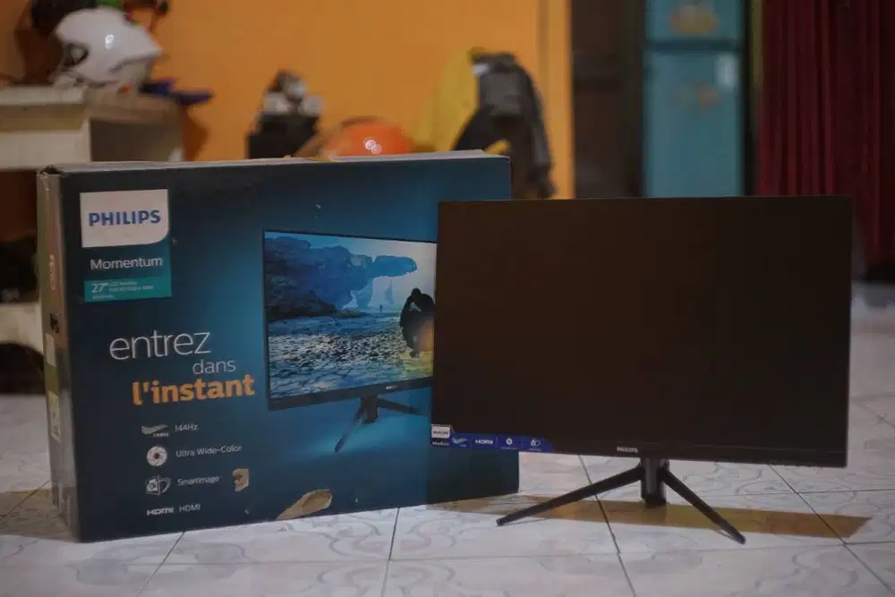 BU BANGET MONITOR PHILIPS 272M 27 144Hz FHD