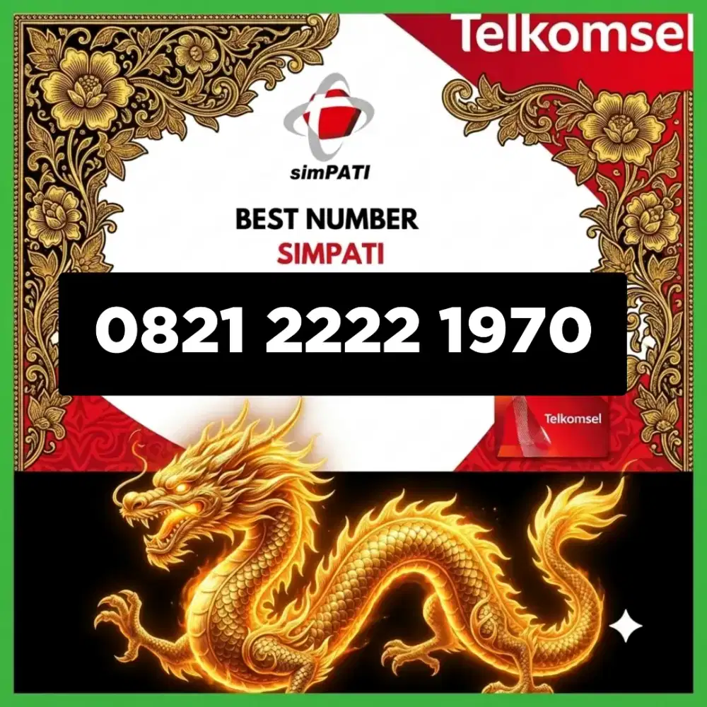Nomor cantik simpati Telkomsel seri tahun