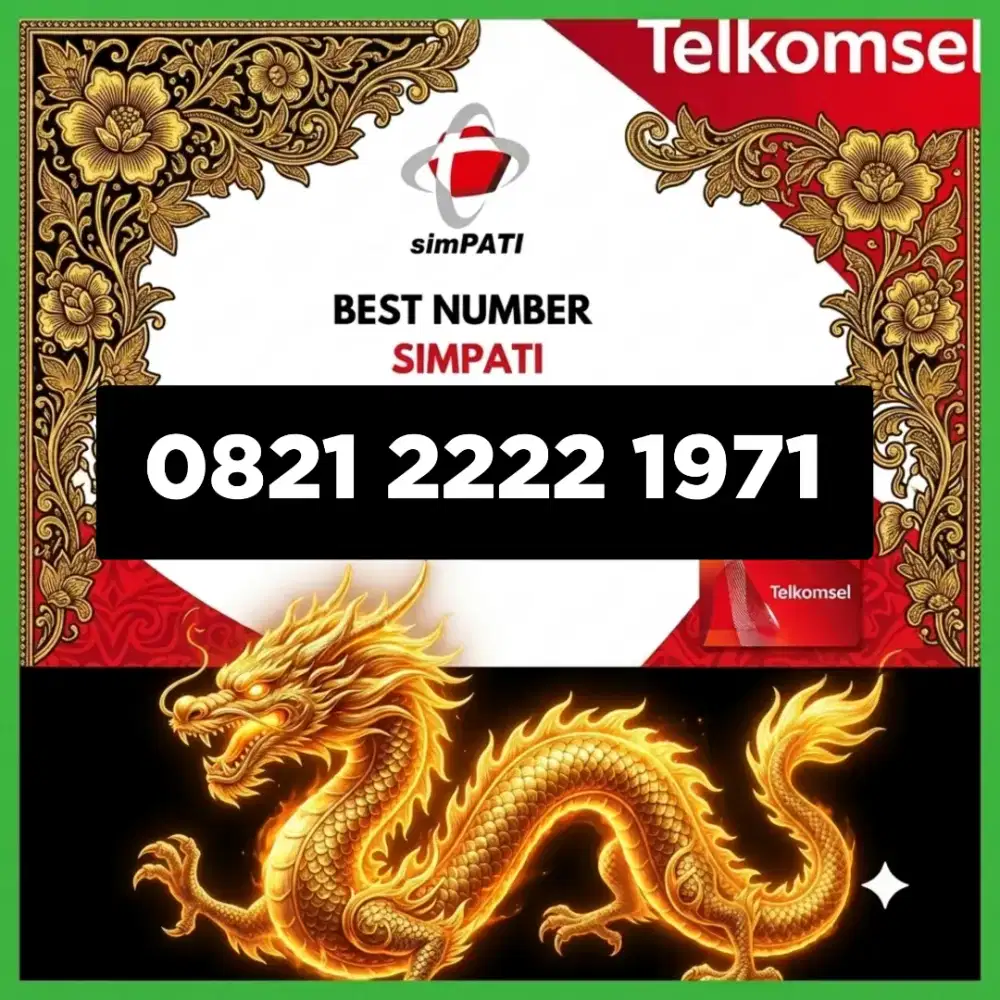 Nomor cantik simpati Telkomsel seri tahun