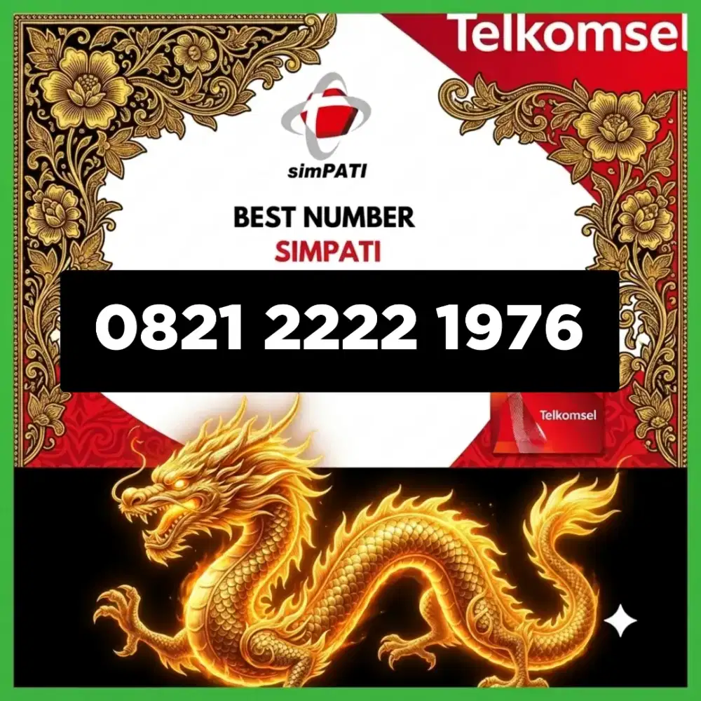 Nomor cantik simpati Telkomsel seri tahun lahir