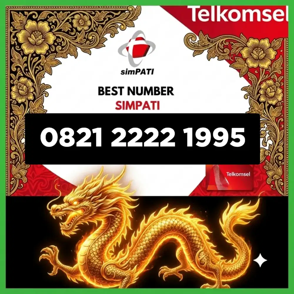Perdana nomor cantik simpati Telkomsel super seri tahun