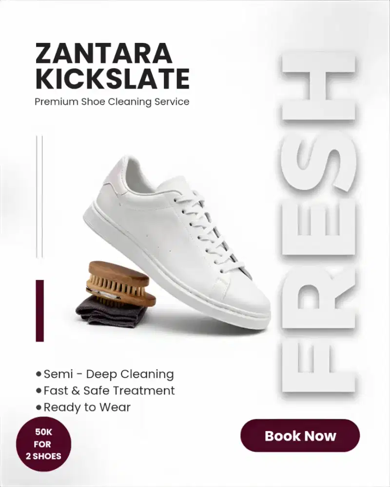 JASA CUCI SEPATU PICKUP-DELIVERY