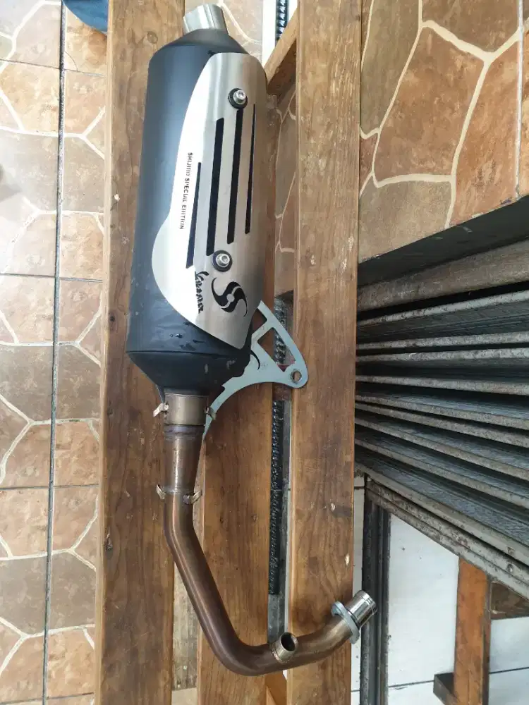 Knalpot shijiro vespa matic primavera