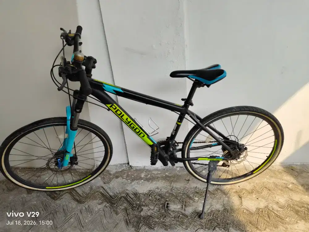 Polygon Thunder 5 Rem Cakram, Shimano, Siap Pakai