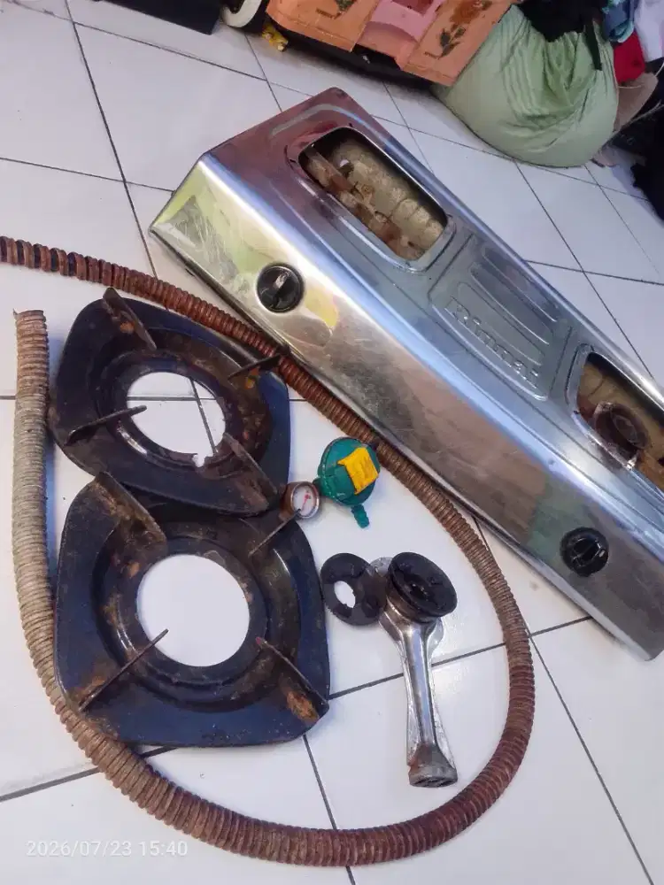 Kompor rinai 2 tungku second