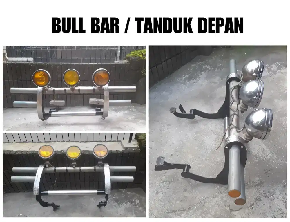 Bull Bar / Tanduk Depan.