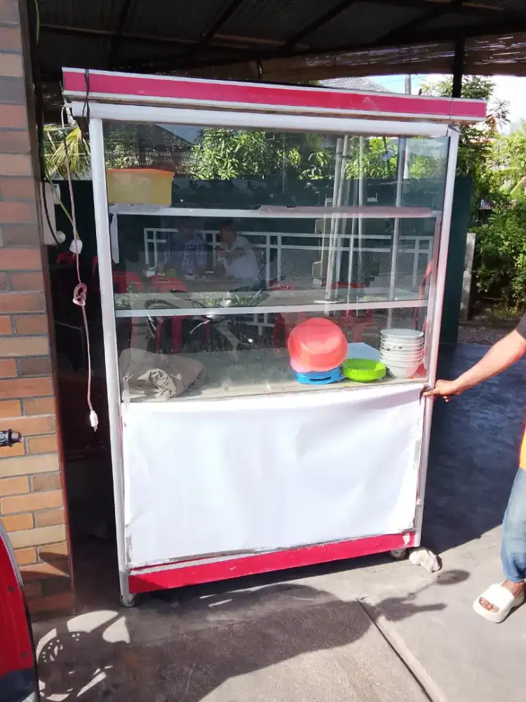 Rak serbaguna bisa buat jualan bakso nasi goreng nasi pagi dll