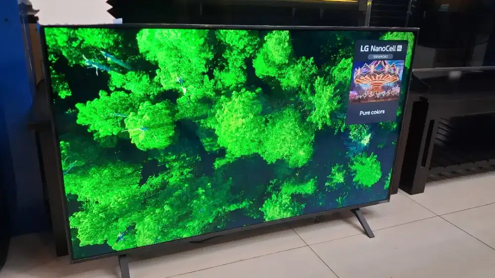 LG50NANO80A Pure Colors in Real 4k AI Processor 4k