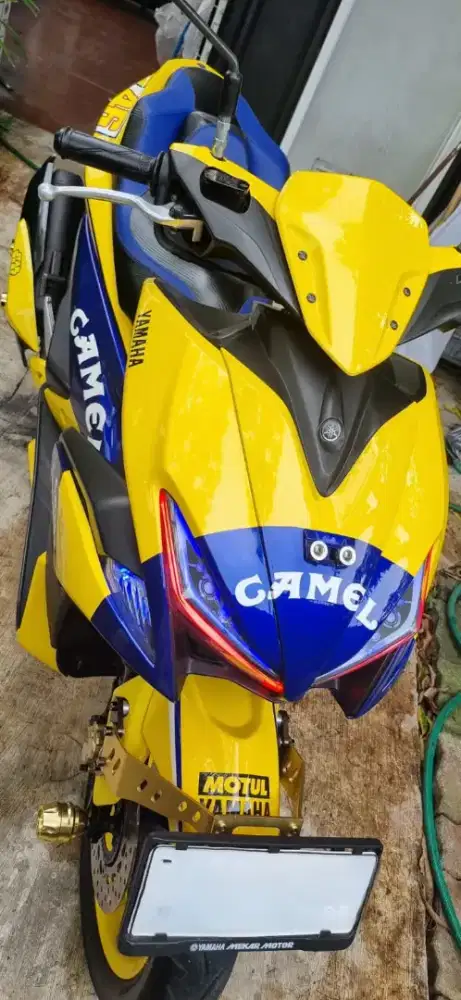 Aerox 155 spesial edition livery camel/Vrossi 46