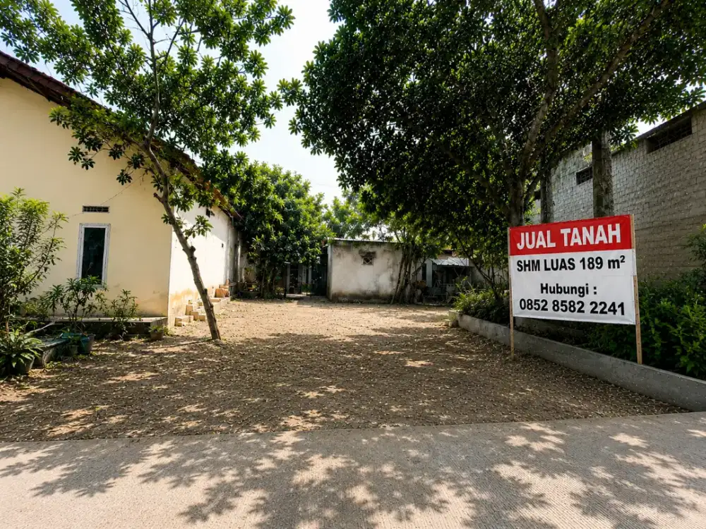 Jual Tanah SHM 189 m² Pinggir Jalan Cilengkrang Cibiru Bandung