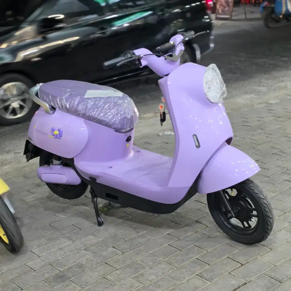 Sepeda listrik imut Cod gratis ongkir dan Bergaransi resmi