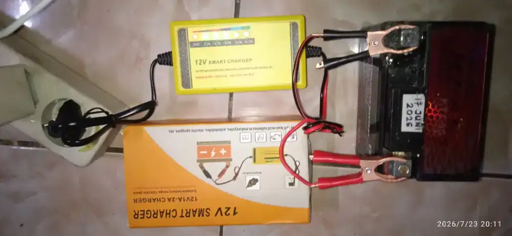 Carger Smart Aki 12v ( semua motor )