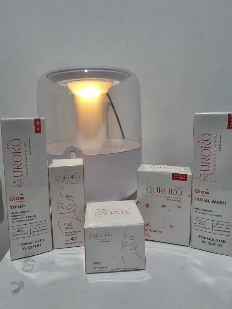 Obral paket lengkap skincare merk uroko