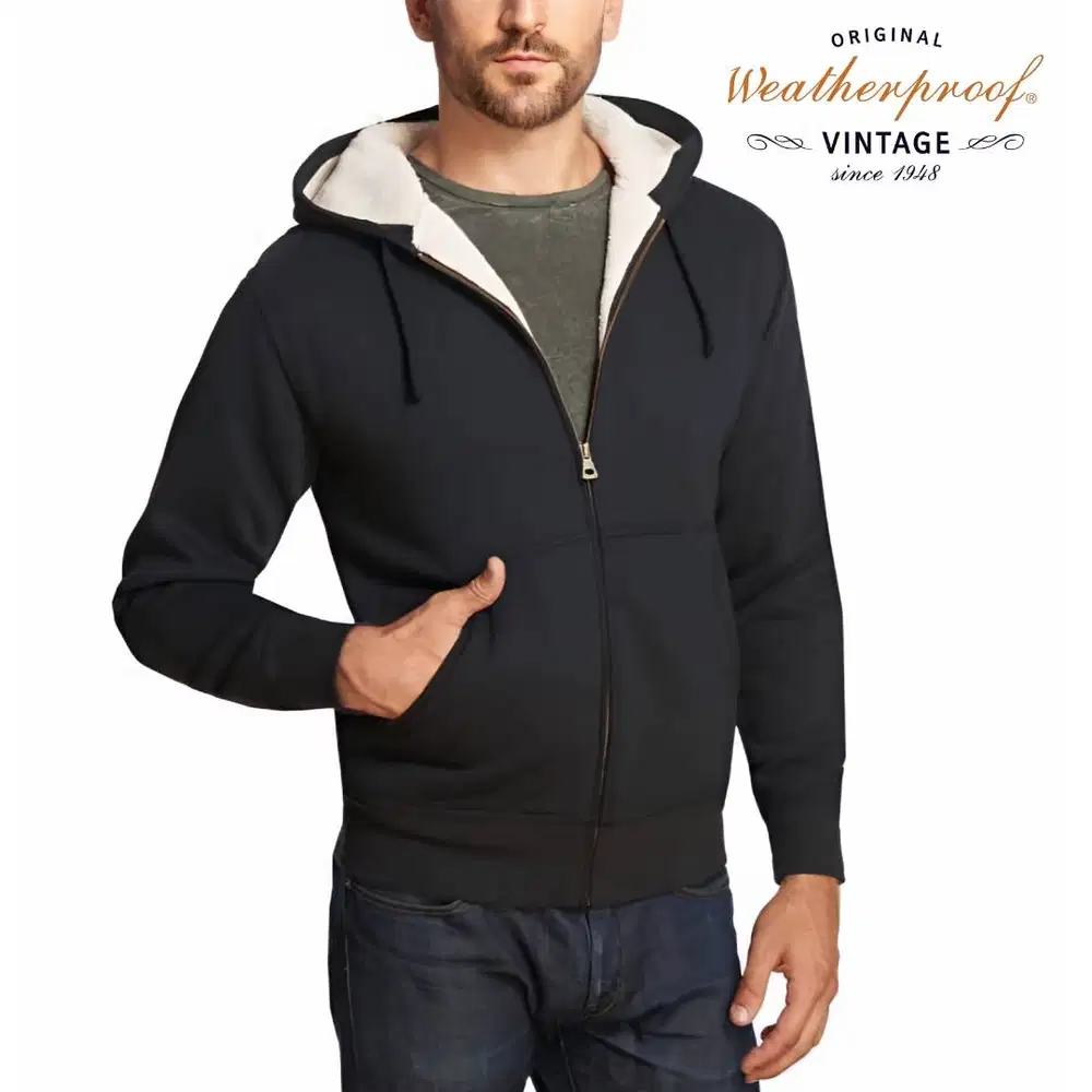 [RARE ITEM] Sweater Hoodie Pria WEATHERPROOF Vintage Sherpa Second