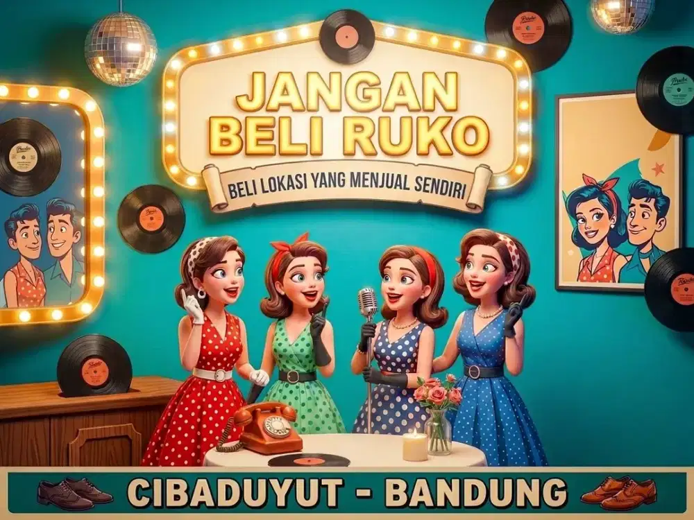 JUAL RUKO DI CIBADUYUT, MEKARWANGI, SOEKARNO HATTA.