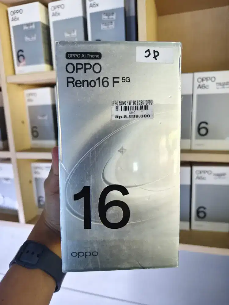 OPPO RENO 16F 5G 8/256 GB READY STOK DI TOKO ATLANTIS JEMPONG