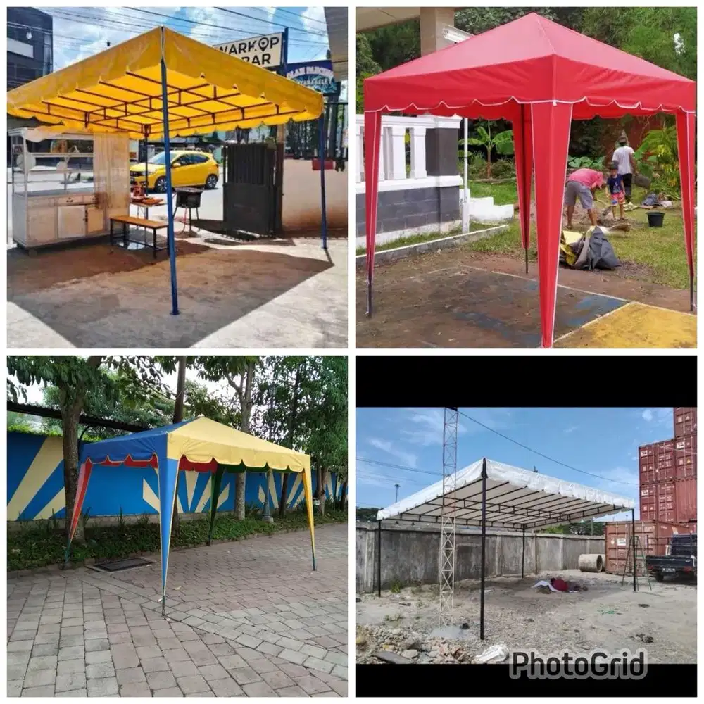 Tenda kafe dan tenda payung (bs antr skitr medan)