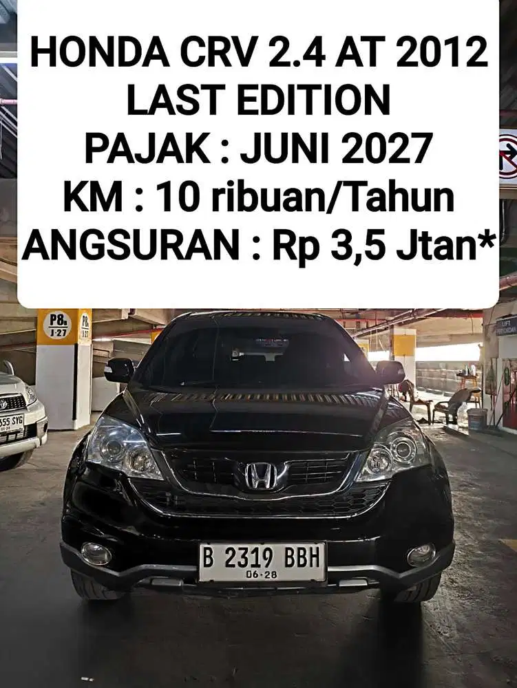 Honda CR-V 2.4 MMC AT 2012 Last Edition CRV Hitam