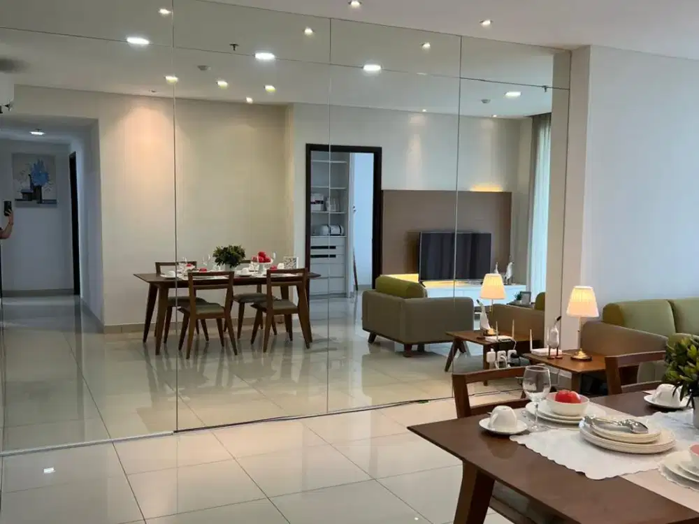 Dijual, Apt. Central Park Residence Twr. Alaina Fullfurnish Rapi 3+1 Kmr