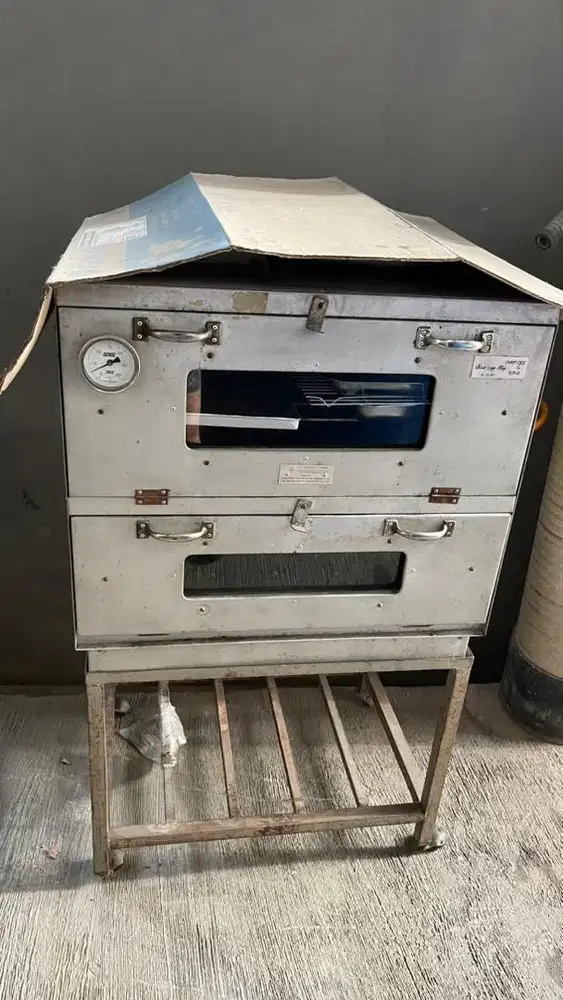 Oven gas bekas - 2 tingkat