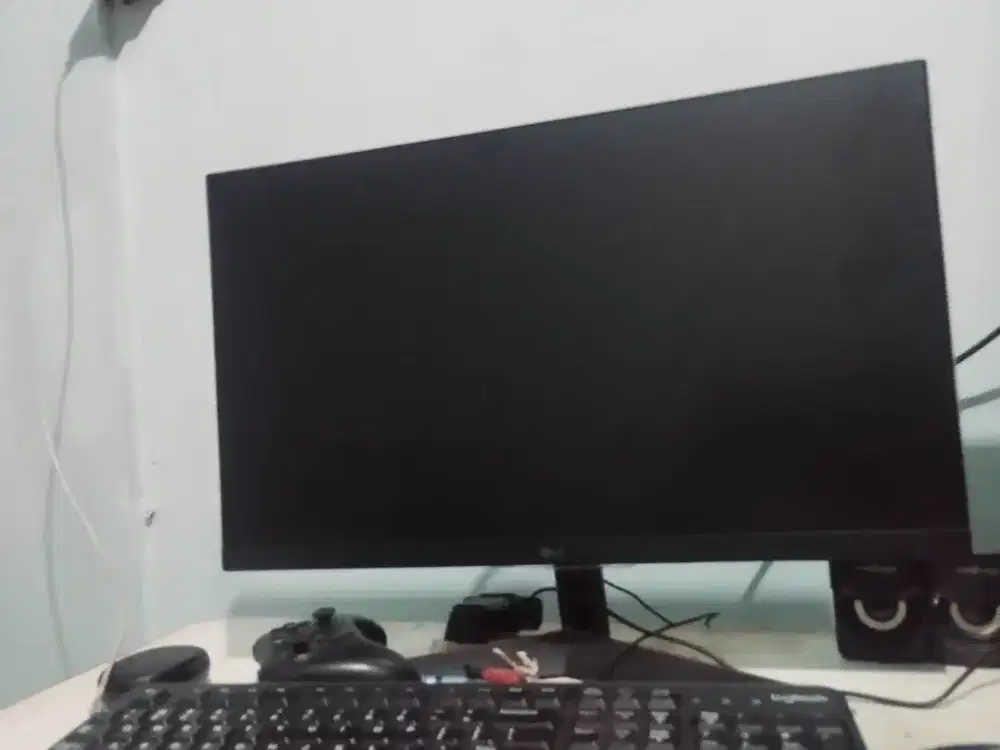 Monitor rusak LG Ultragear 24 GN600