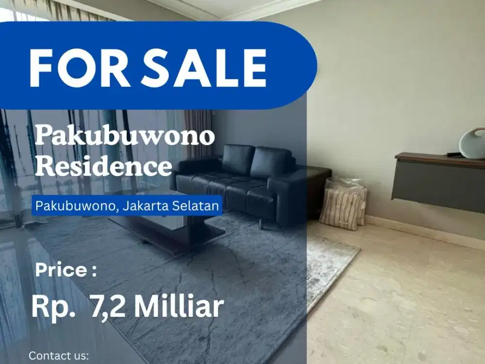 Pakubuwono Residence 2+1BR City View BEST PRICE