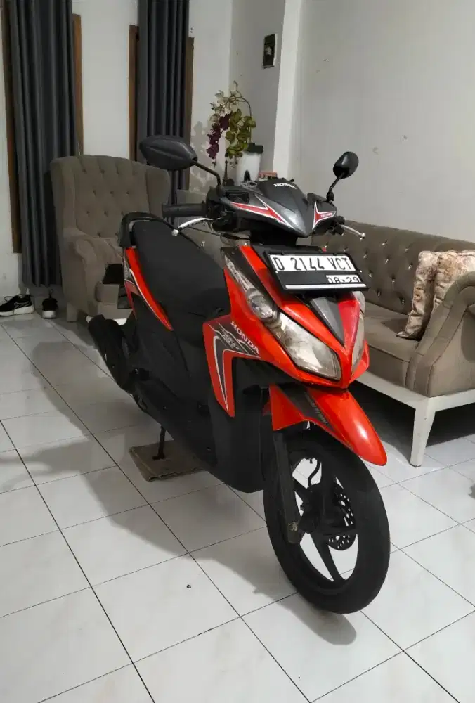 Honda Vario Techno 110 CW 2011 Karbu Surat Lengkap Mulus Pajak Telat!