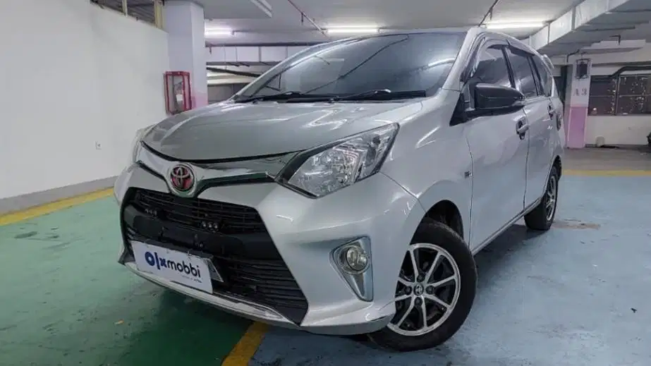 TDP 7, JT Toyota Calya 1.2 G Bensin-AT Silver 2019