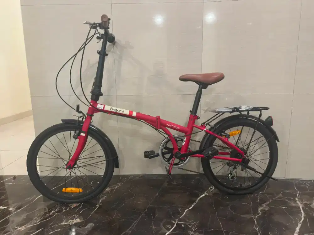 NEW Sepeda Fingard Vintage Red Original