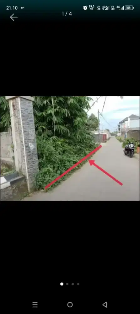 Dijual tanah luas 1300 meter