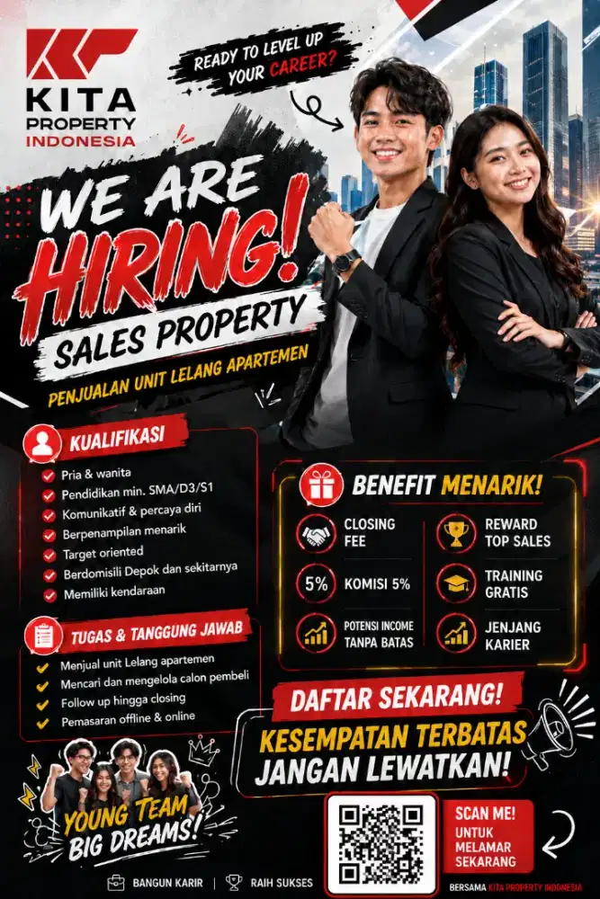 Dibutuhkan segera sales In-house