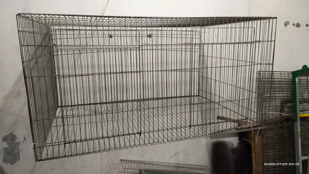 Kandang super jumbo kucing anjing ayam burung 100x70x50